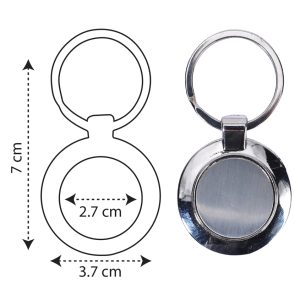  METAL KEYCHAINS