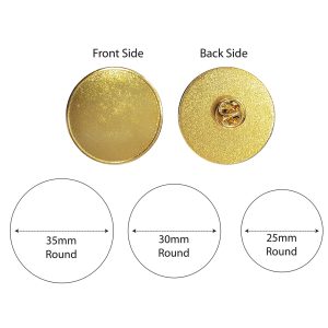  ROUND OR SQUARE PIN BADGE & MAGNET